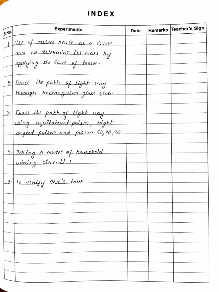 Physics Lab Manual PDF