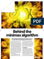 Behind the minimax algorithm