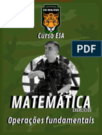 ESA MATEMÁTICA - Ex. - Operações Fundamentais
