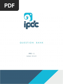 IPDC 1 Question Bank (2021)