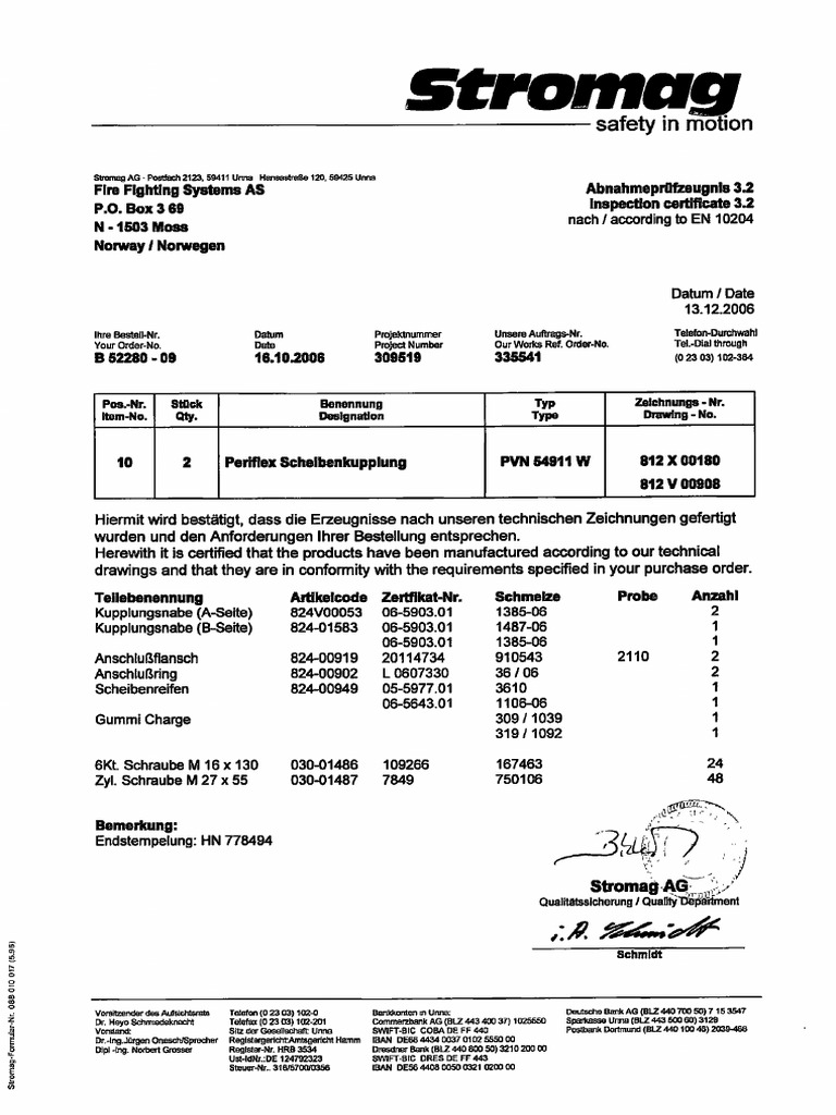 Periflex Schelbenkupplung | PDF