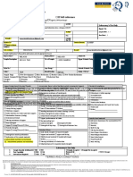 GeoChem Footwear Test Request Form RELAXO