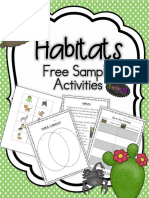 Habitats: Free Sample Activities
