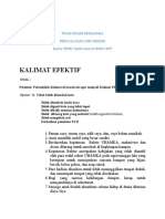 Kalimat Efektif Untuk Gizi 2020