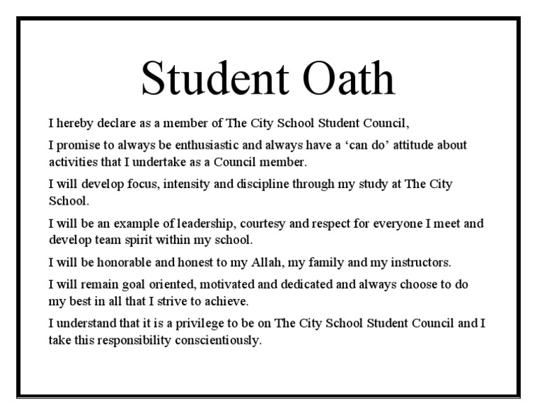 student-oath-pdf