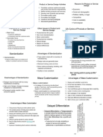 Product and Service Design