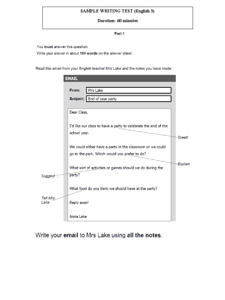 What Are The Parts Of A Practice Writing Test? – JFHTV
