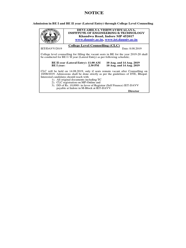 announcement-of-college-level-counseling-dates-and-requirements-for