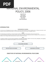 National Environmental Policy, 2006