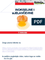 3.6. Aminokiseline I Bjelančevine