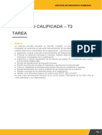 Actividad Calificada - T2 Tarea: I. Anexo