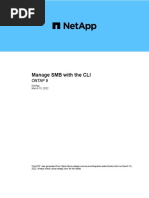 Manage SMB With The CLI