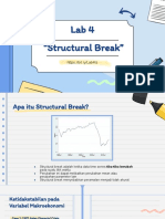 Lab 4 - Structural Break