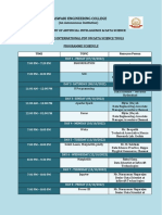 FDP On Data Science Tools Programme Schedule