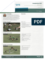 AFL Training Drills and Activities Guide | PDF | Sports | Leisure