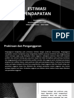 KLP 1 Estimasi Pendapatan