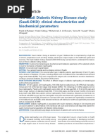 The Saudi Diabetic Kidney Disease Study