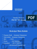 Kontrak Perkuliahan Akuntansi Manajemen - UMT