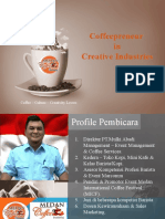 Coffeepreneur in Creative Industries - Tapsel 2021