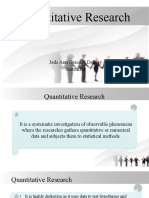 Quantitative Research