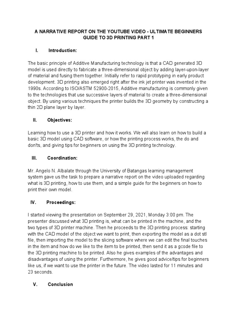 Guide To 3D Printing PDF 3 D Printing 3 D Computer Graphics