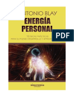 Blay Fontcuberta, Antonio - Energía Personal. Técnicas Prácticas para Su Pleno Desarrollo y Aprovechamiento