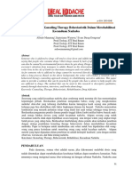 Strategi Pendekatan Konseling Therapy Behavioristik Dalam Merehabilitasi Kecanduan Narkoba