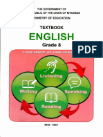 Myanmar New Curriculum English Student's Book G8