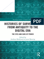 (Routledge Studies in Modern History) Andreas Marklund, Laura Skouvig - Histories of Surveillance From Antiquity To The Digital Era - The Eyes and Ears of Power-Routledge (2021)