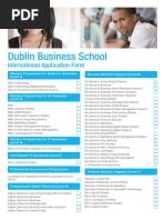 Dublin Business Application Form