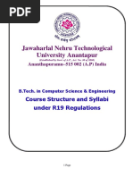 R19-B.tech CSE Syllabi