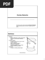 Overlay Networks: This Lecture Contains Slides Created by Ion Stoica (UC Berkeley)