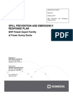 Spill Prevention Emergency Response Plan