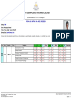 Ficha de Notas Do Ano: 2022/2023: Instituto Superior Politécnico Intercontinental de Luanda