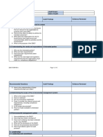 Internal Audit Checklist 14001