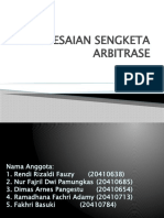 ARBITRASE DAN ALTERNATIF PENYELESAIAN SENGKETA