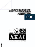 Akai-AM-2650-Service-Manual