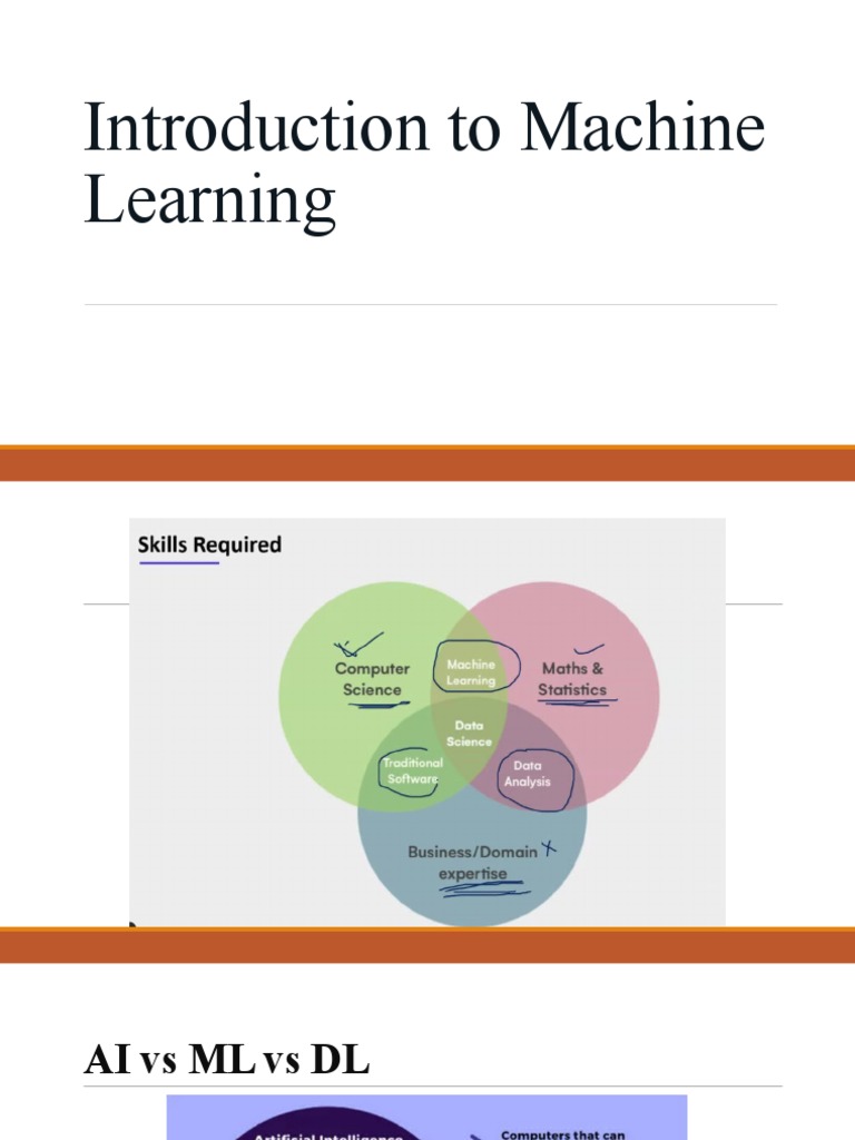 Intro To ML | PDF | Machine Learning | Computer Science