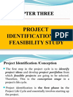 Chapter 3 Project Identification and Feasibility