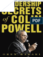 Secretos de Liderazgo de Colin Powell-Oren Harari