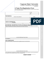 COE SR01 Research Topic Pre Reg