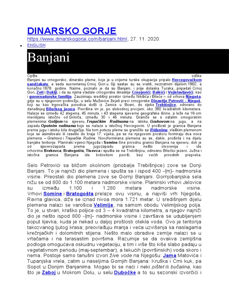 Banjani | PDF
