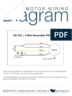 AS 183 Wiring Diagram Groschopp 4 Wire Reversible PSC Motor