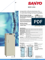 Biomedical Freezer: Slim & Compact Design