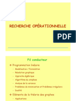 Recherche Opérationnelle