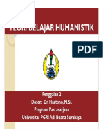 Hartono - TEORI BELAJAR HUMANISTIK - 2