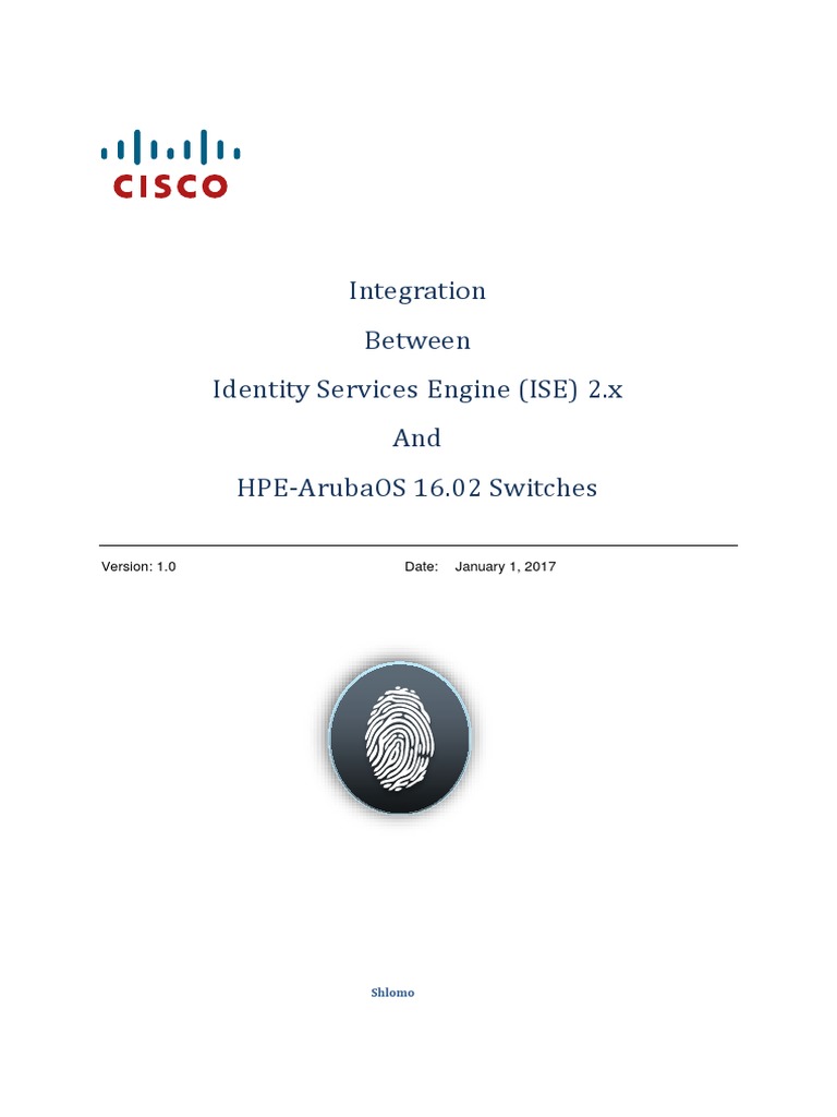 Integrating Identity Services Engine (ISE) with HPEArubaOS Switches