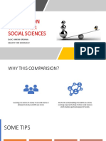 COMPARISON OF SOCIOLOGY WITH OTHER SOCIAL SCIENCES