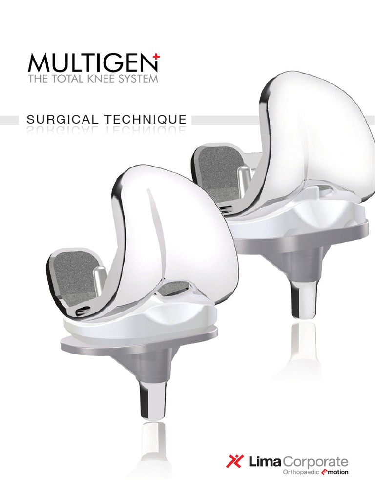 Multigen Plus Surgical Technique Guide | PDF | Knee | Ankle