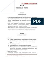 Rencana Kerja Dan Syarat-Syarat RKS) Perencanaan Pembangunan TPT Jalan Desa Indragiri Kec. Panawangan 22-Dikonversi
